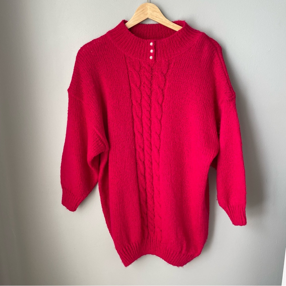 Women’s vintage classic essentials knit‎ sweater size 18W x 38L